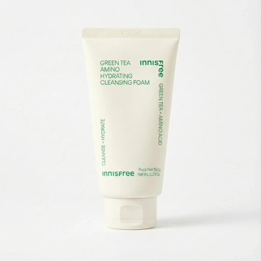INNISFREE - Green Tea Amino Hydrating Cleansing Foam