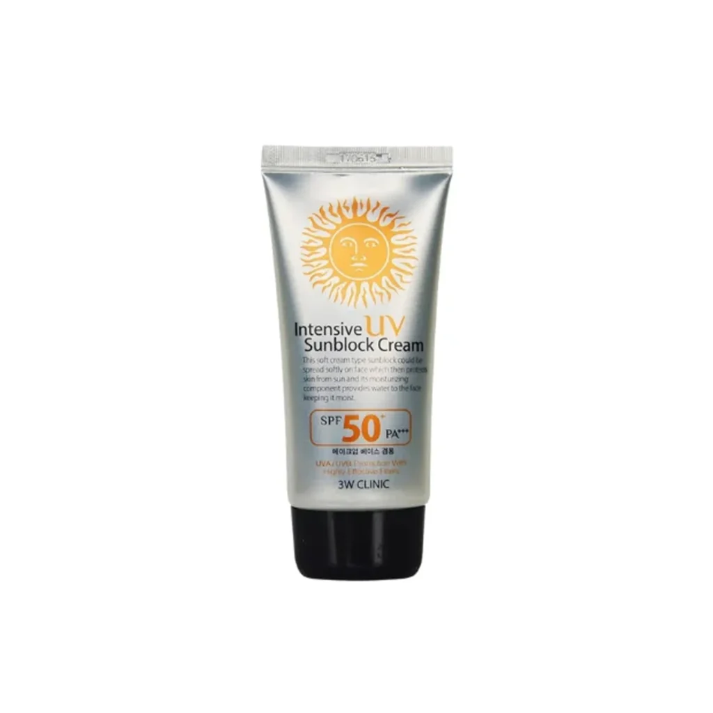 3W Clinic Intensive UV Sunblock Cream SPF50+ PA+++ (70ml)