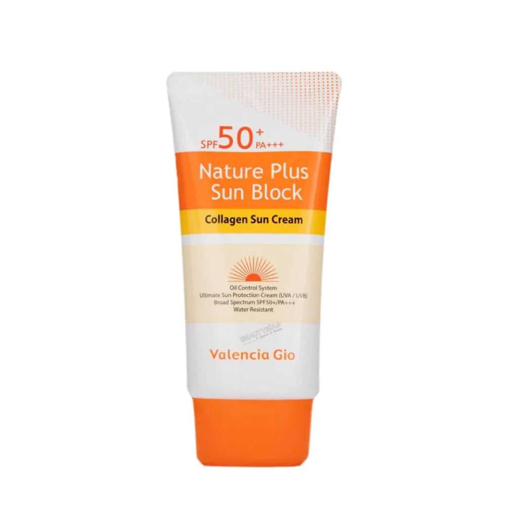 Valencia Gio Nature Plus Sun Block Cream SPF50+ (70ml)