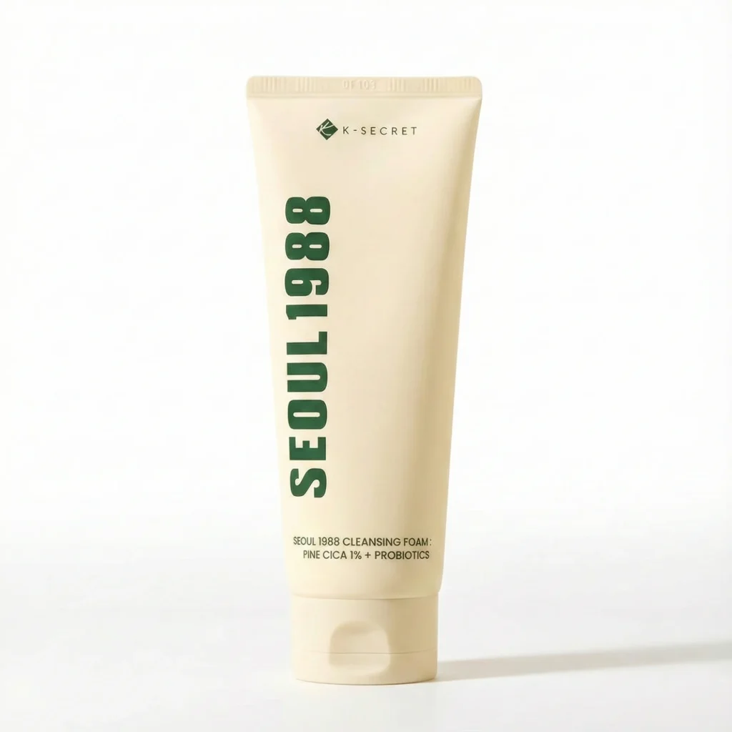 KSECRET - SEOUL 1988 Cleansing Foam : Pine Cica 1% + Probiotics
