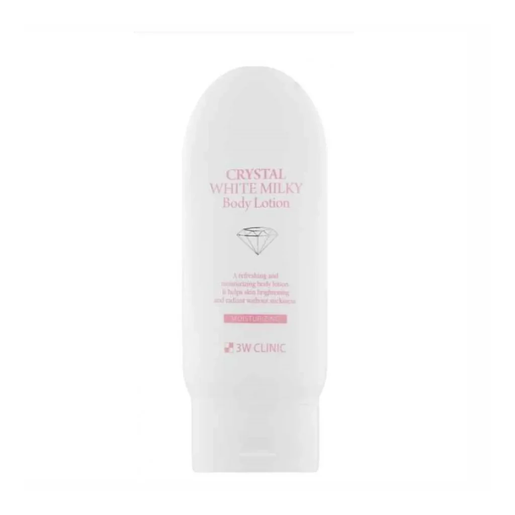 3W CLINIC Crystal White Milky Body Lotion – 150g